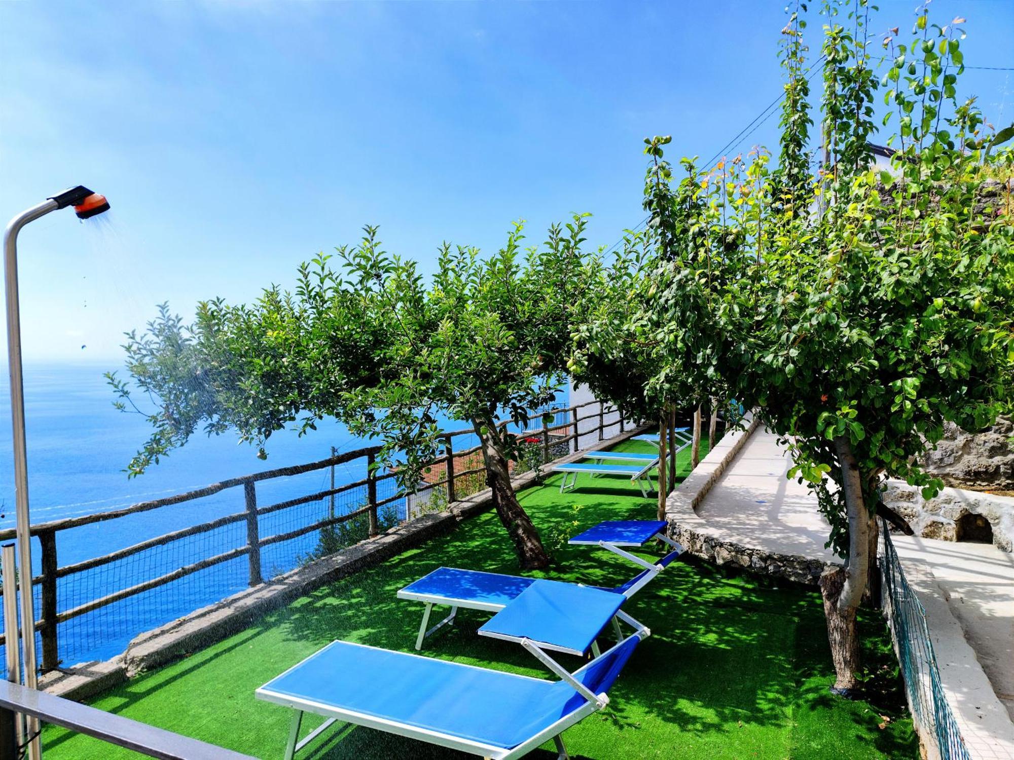 Villa Alba D'Amalfi - The Dawn One Step From The Heaven Eksteriør billede