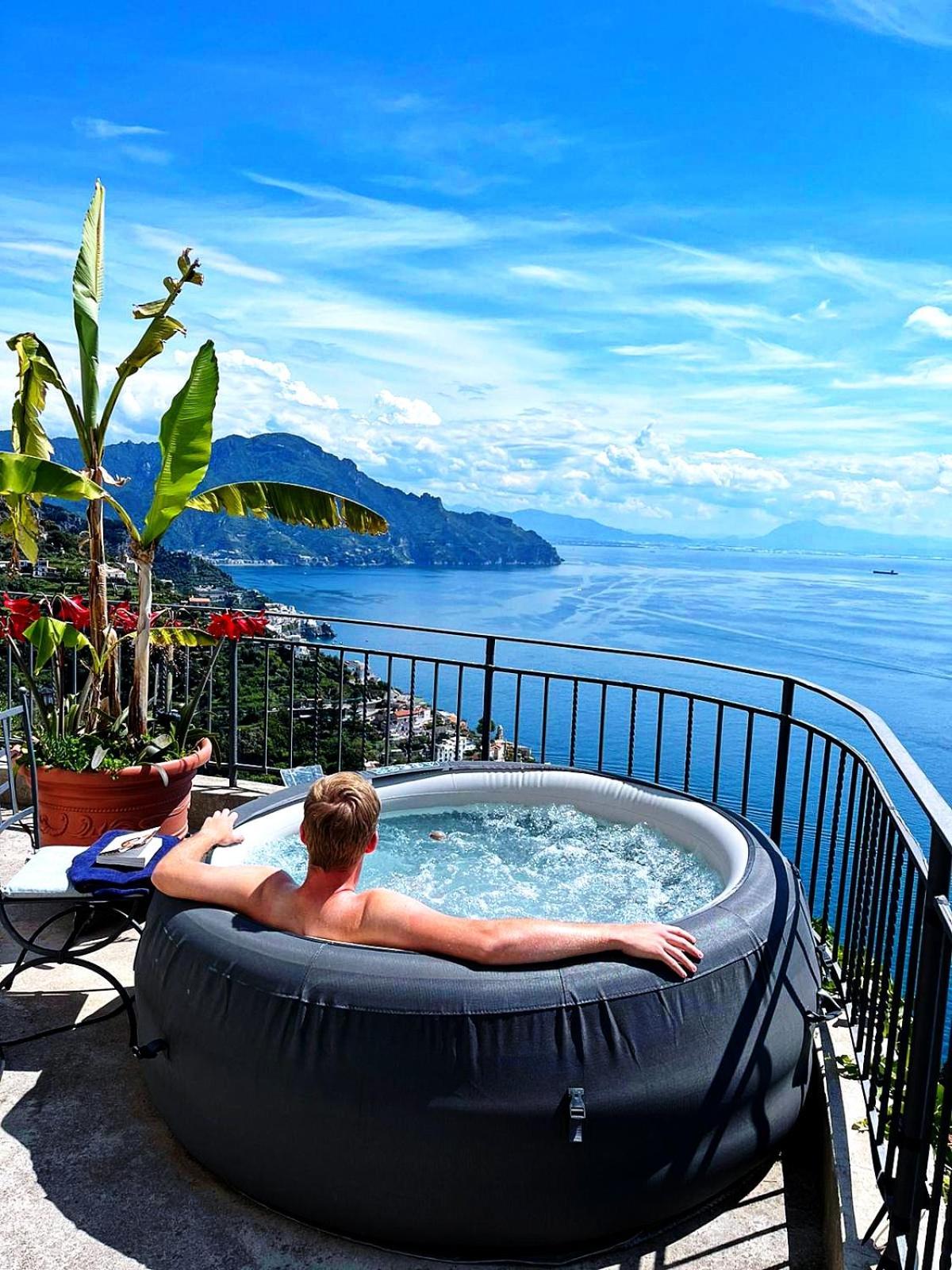 Villa Alba D'Amalfi - The Dawn One Step From The Heaven Eksteriør billede